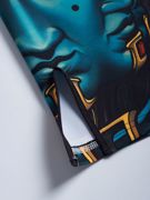 MANTO BIG BUDDHA FIGHT SHORTS-black